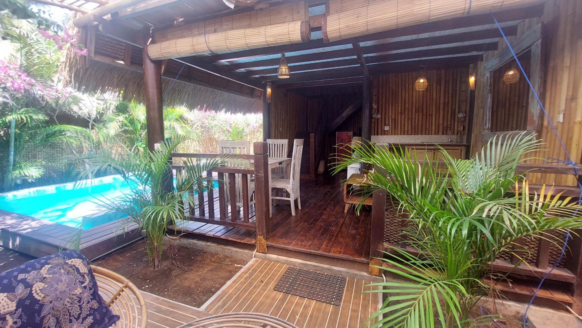 Meno Island Villas Gili Meno Kültér fotó