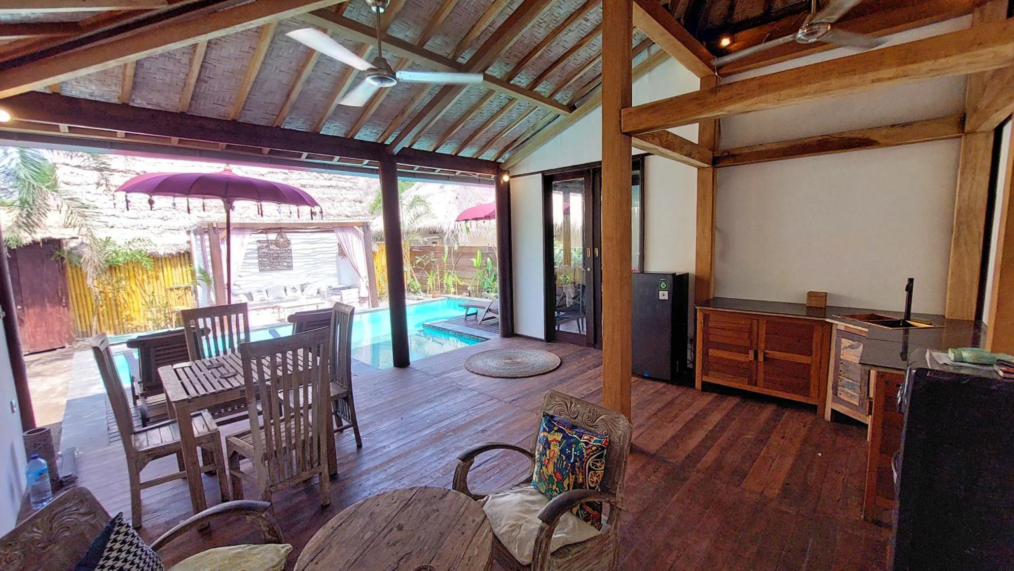 Meno Island Villas Gili Meno Kültér fotó