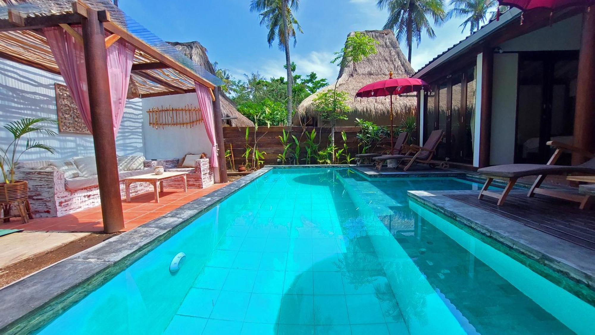 Meno Island Villas Gili Meno Kültér fotó